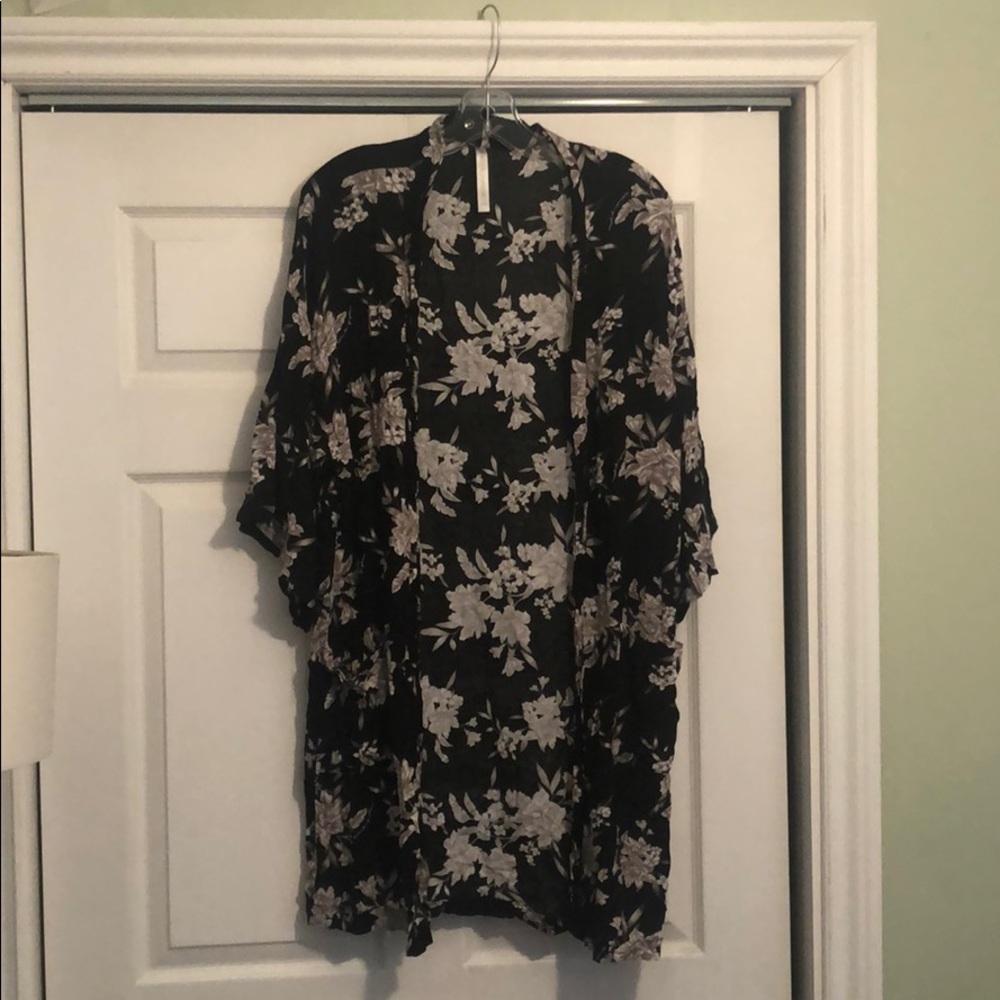 Floral cardigan